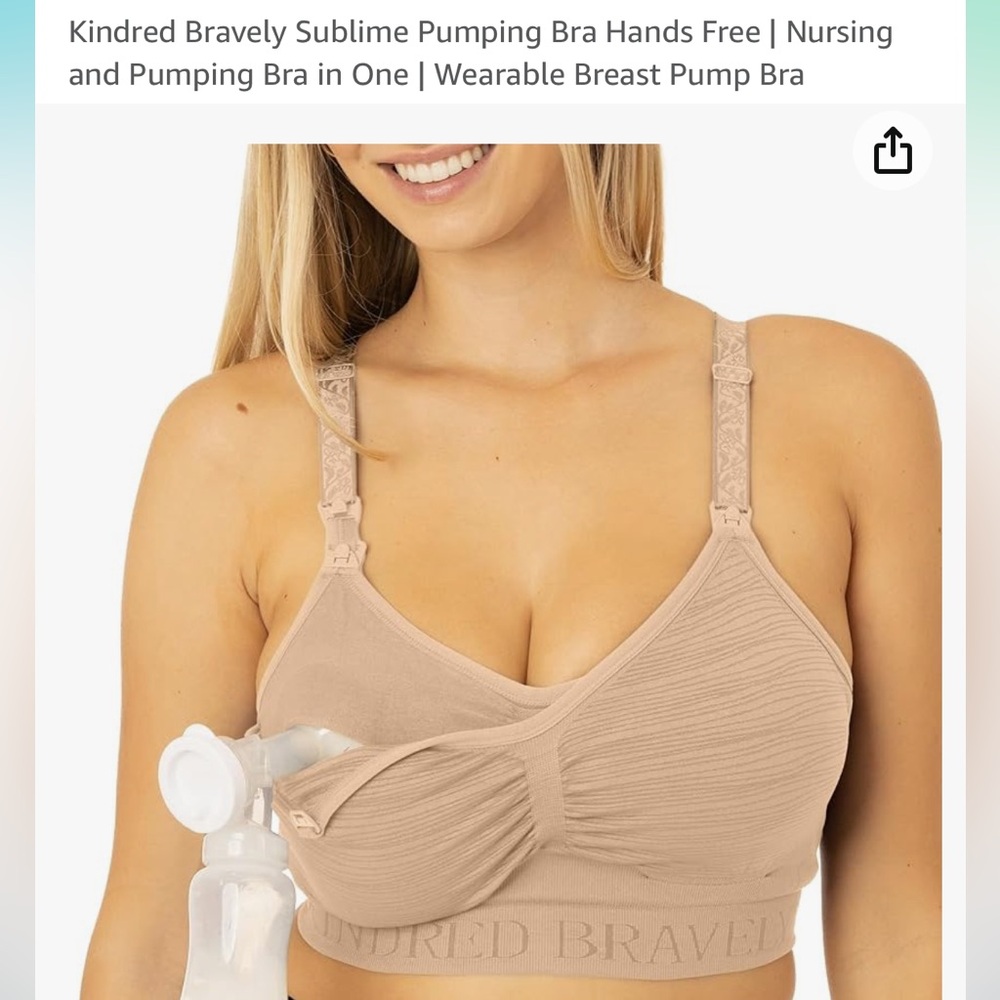 Kindred Braverly nursing/pumping bra